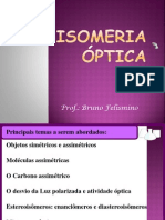 Isomeria Óptica e Carbono Assimétrico