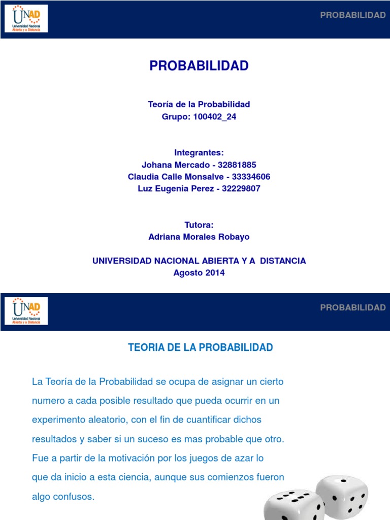 Historia de La Probabilidad PDF Probabilidad