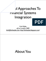 RESTful Approaches To Financial Systems Integration