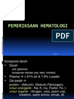 3) Hematologi