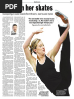 Joannie Rochette, Keeping Fit, Sun Media (May 11, 2009)