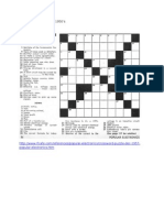 Crossword Puzzles , Jokes, Advertisements and Movies