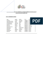 Listas Inscritas y Declaradas Como Admisibles FEUANDES 2015 PDF