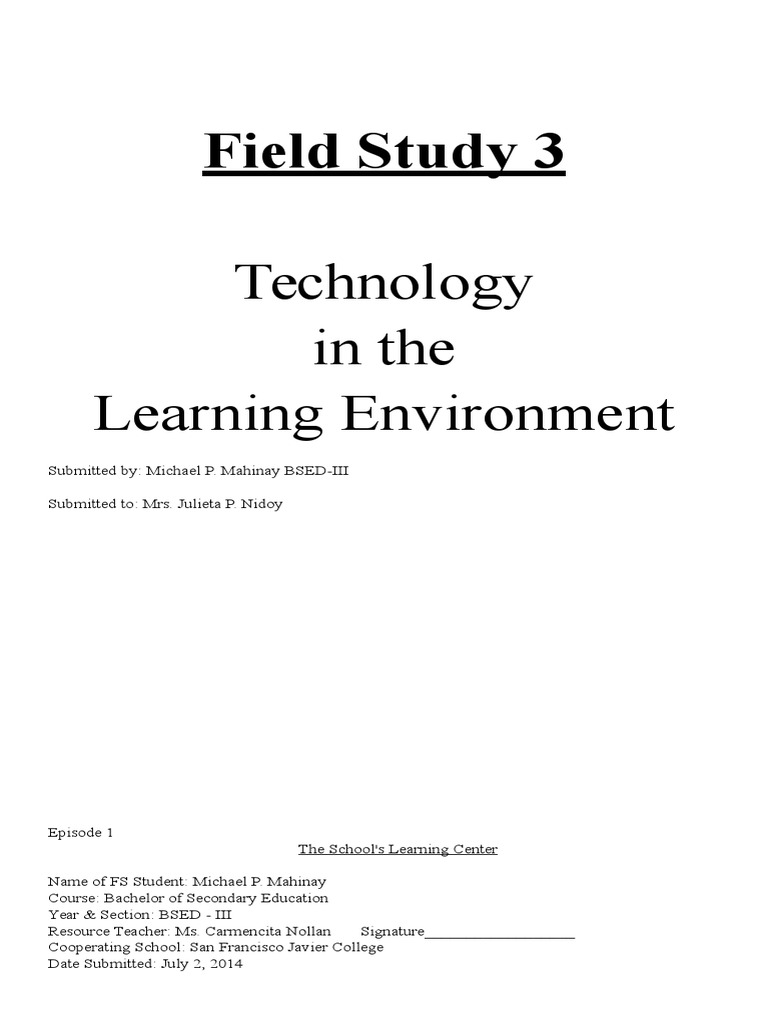 My fs3 | PDF | Digital Technology | Communication