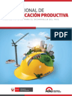 Plan Nacional de Diversificacion Productiva PDF