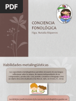 Conciencia Fonológica