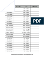 72-Hour Time Tracker Challenge