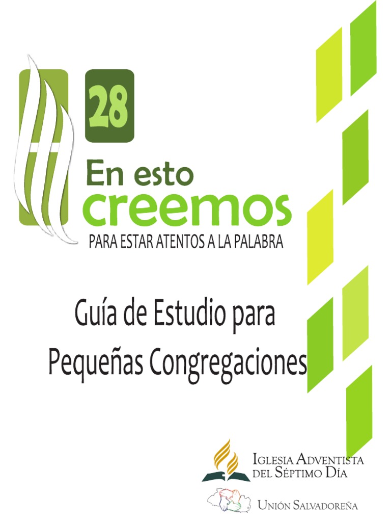Guía de Estudio: 28 Creencias Adventistas | PDF | Trinidad | Cristo ...