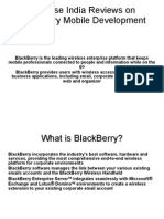 Synapse India Reviews On Blackberry Mobile Development