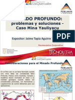 PERUMIN. - Minado Profundo Problemas y Soluciones, Caso Mina Yauliyacu PDF