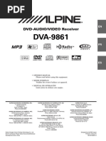 Alpine Dva9861 PDF