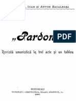 Ion & Constantin & Anton Bacalbasa - Pardon (1899)