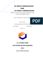 Resin Fenol Urea Formaldehid PDF