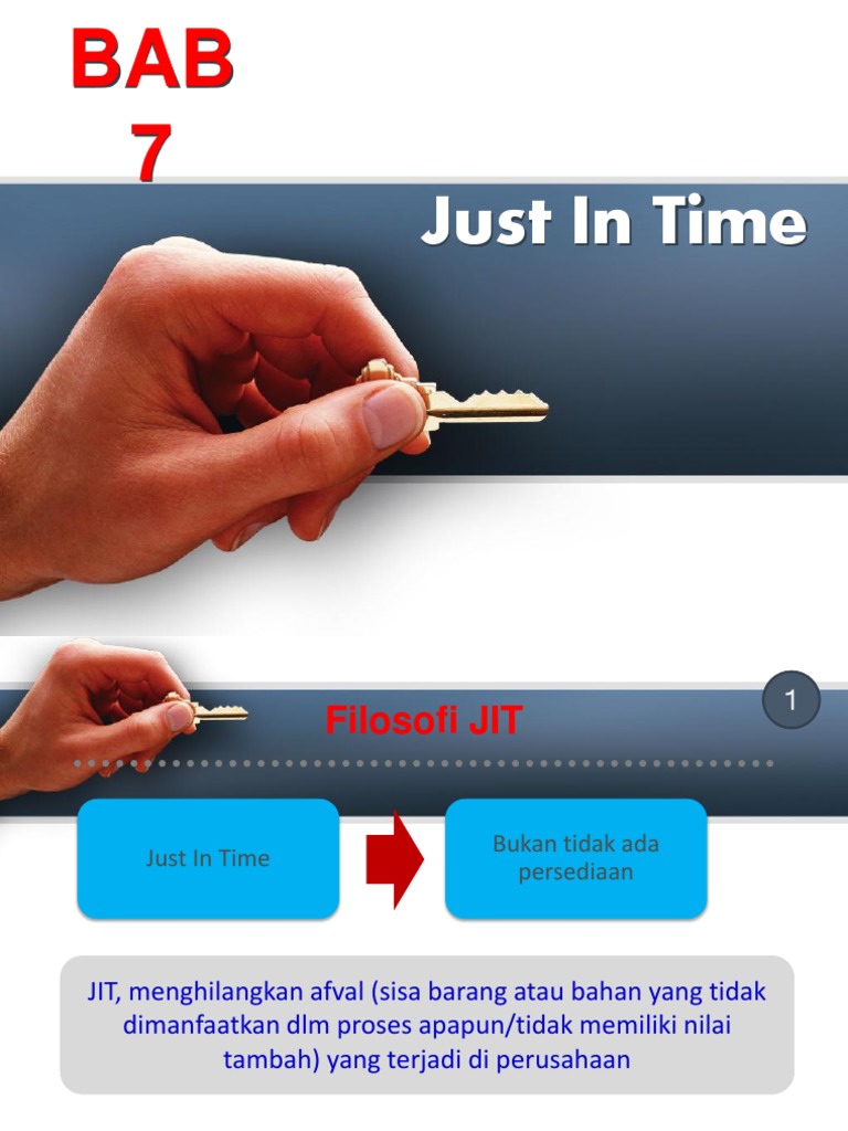 Filosofi Just In Time dalam Manufaktur | PDF
