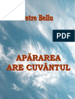 Petre Bellu - Apărarea Are Cuvântul