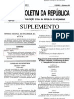 Novo Regime de Contratação de Empreitadas- Decreto 15-2010