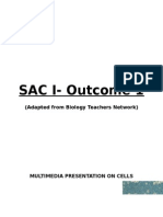 SAC I-Outcome 1: (Adapted From Biology Teachers Network)