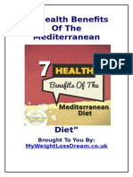 7 Health Benefits of The Mediterranean Diet