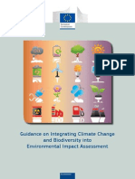 Guidance On Integrating Climate Change and Biodiversity Into Environmental Impact Assessment