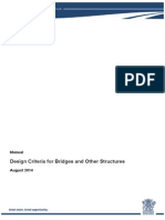 QLD TMR Design Criteria For Bridges and Other Structures