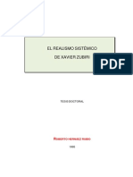 El Realismo Sistémico de Xavier Zubiri.pdf