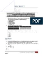 Question (Price Index) : Types of Goods Price (P) Quantity (Q) Oil Chilli