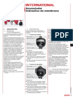 Acumuladores de Membrana - Manual PDF