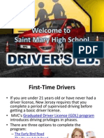 welcome to drivers education