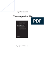 Agostino Gemelli - Contro Padre Pio PDF