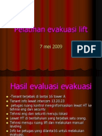 Pelatihan Evakuasi Lift