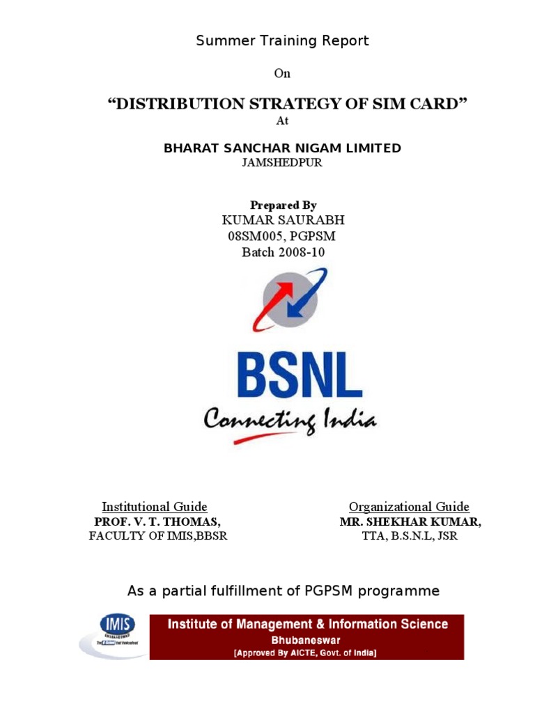 Comparison between bsnl and airtel marketing essay 03 image
