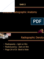 Intraoral Radiographic Anatomy: Unit 2