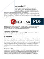 Comenzando con AngularJS - Introducción al framework AngularJS