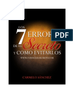 Los 7 Errores de El Secreto-Ebook PDF