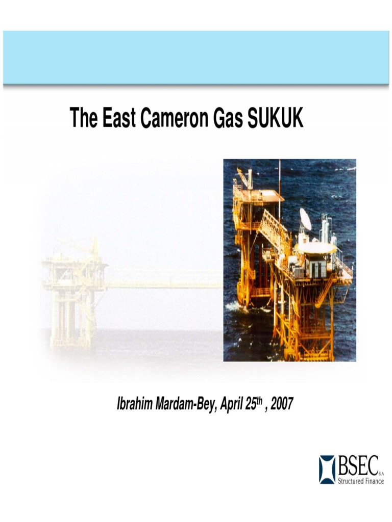 The Cameron Gas PDF Islamic Banking And Finance Securitization