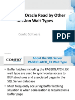 Tuning For Oracle Read by Other Session Wait Types: Confio Software