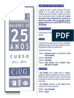 Acceso Maiores 25 Anos - Convocatoria 2013 PDF