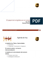 El Papel de La Logística en El Comercio Exterior PDF