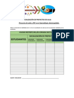 Socialización de Proyectos de Aula PDF