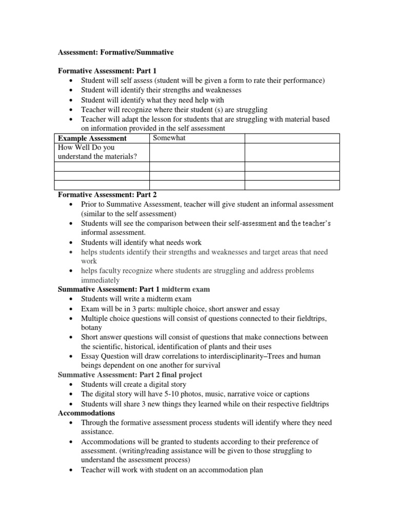Assessment | PDF