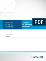 Rapport Final Chantier Offre Formation Collegiale PDF