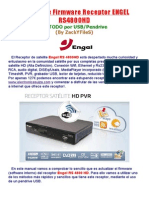 Manual Act Firm ENGEL RS4800HD Por USB PDF