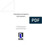 Mixing Equipment and Applications in The Food Industry PDF