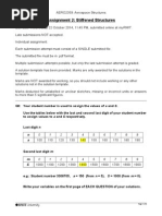 Assignment 2: Stiffened Structures: Page 1 of 6