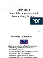 Industrial and Occupational Laws and Regulations