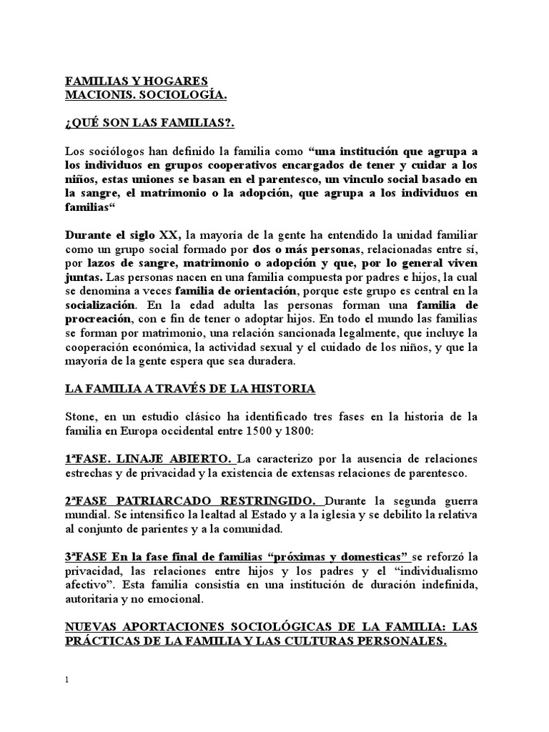 Evolución de la Familia en el Siglo XXI | PDF | Matrimonio | Familia