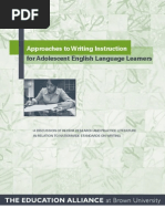 Download Approaches to Writing Instruction for Adolescent English Language Learners by vila1980 SN24386620 doc pdf