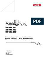 Matrix AP User Installation Manual PDF