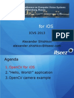 ICVS2013 - Opencv For IOS