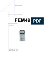 FEM Program para El Uso Con Calculadoras HP 49,50G